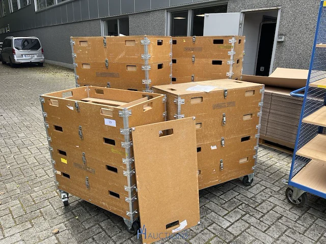 Plm 20 houten stapelboxen - afbeelding 1 van  1