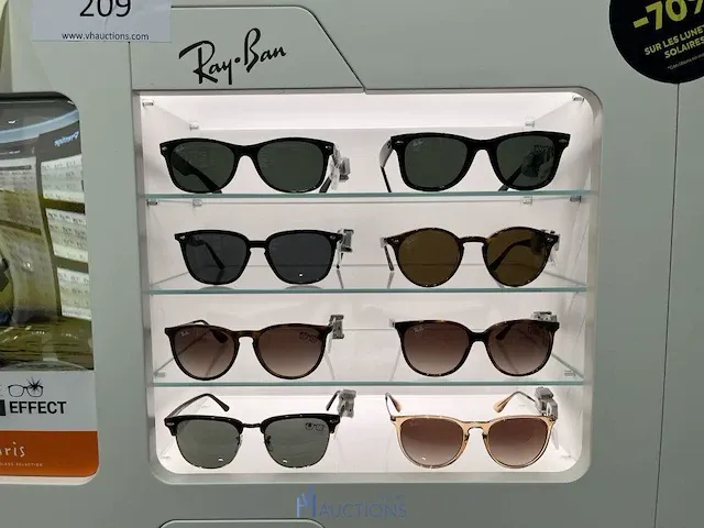 Plm 200 zonnebrillen rayban, prada, gucci - afbeelding 14 van  35