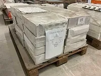 Plm 20m2 vloer/wandtegel ceram rondel wit - afbeelding 3 van  4