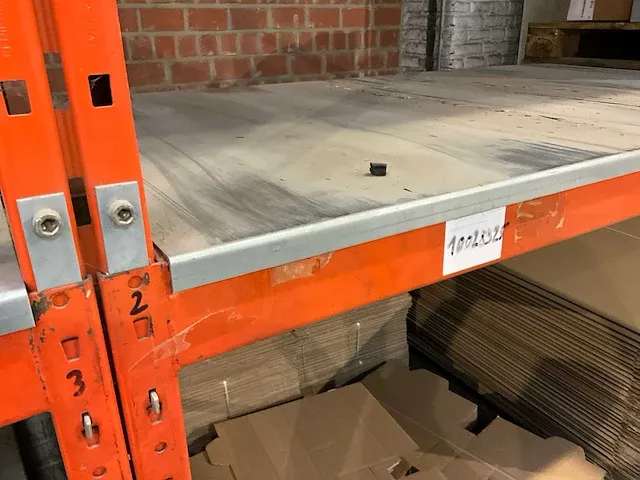 Plm 21,3 lm metalen magazijnstelling - afbeelding 2 van  5
