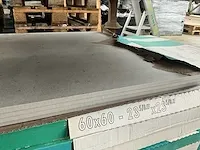 Plm 24,40 m2 porseleinen tegels granitifiandre 60x60 cm - afbeelding 2 van  5