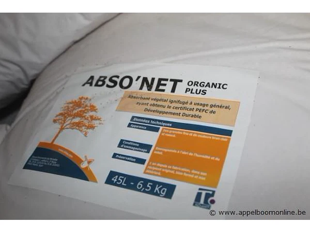 Plm 25 zakken absorbtiezand abso'net - afbeelding 2 van  2