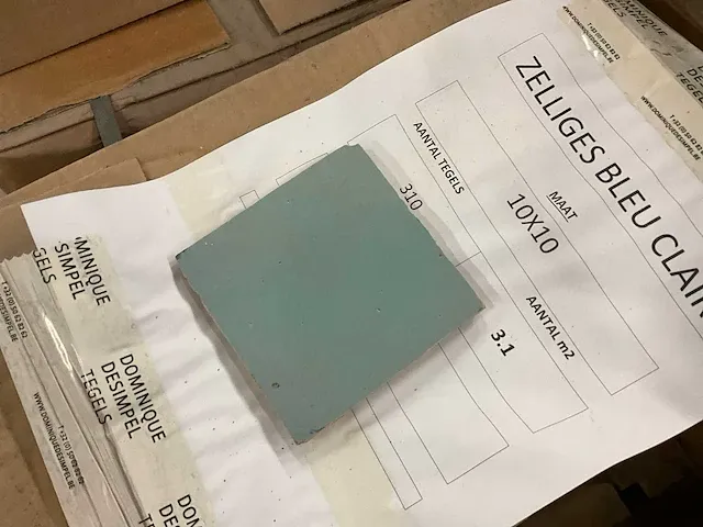 Plm 27m2 diverse wand/vloertegels zelliges - afbeelding 5 van  10