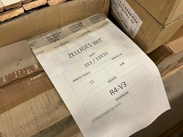 Plm 27m2 diverse wand/vloertegels zelliges - afbeelding 6 van  10