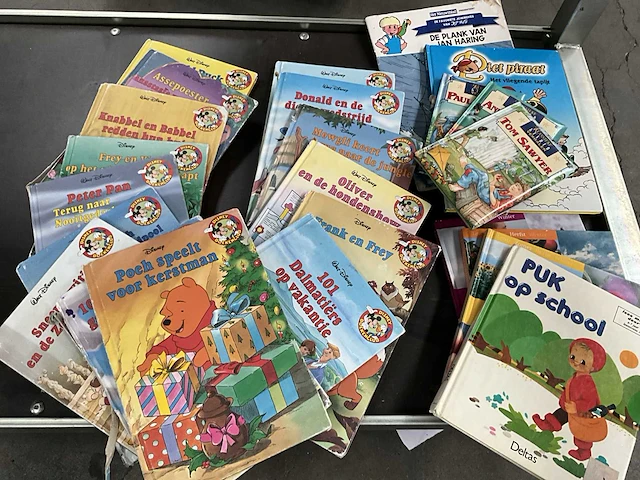 Plm 28 diverse kinderboeken en 1 decoratieve kader - afbeelding 1 van  7