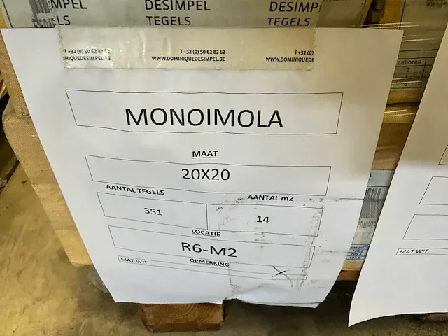 Plm 29.26m2 diverse keramische wandtegels - afbeelding 2 van  7