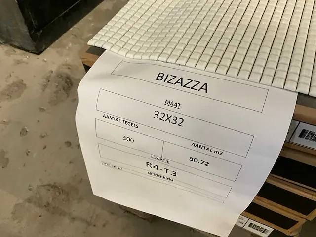 Plm 30.72m2 mozaïektegels bizazza - afbeelding 2 van  4