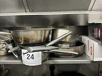 Plm 33 diverse steelpannen waaronder fissler - afbeelding 2 van  7