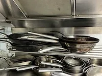 Plm 33 diverse steelpannen waaronder fissler - afbeelding 4 van  7