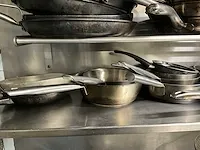Plm 33 diverse steelpannen waaronder fissler - afbeelding 5 van  7