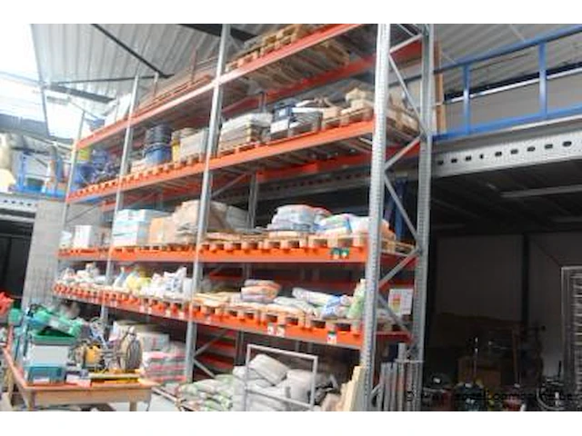 Plm 33meter palletstelling bestaande uit 15 staanders en 88 leggers - afbeelding 2 van  4