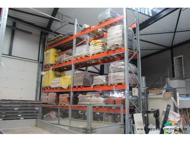Plm 33meter palletstelling bestaande uit 15 staanders en 88 leggers - afbeelding 3 van  4