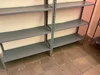 Plm. 3,60 lpm. metalen opbergrekken - afbeelding 2 van  11