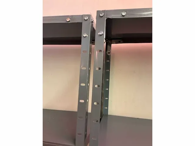 Plm. 3,60 lpm. metalen opbergrekken - afbeelding 7 van  11