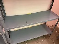 Plm. 3,60 lpm. metalen opbergrekken - afbeelding 11 van  11