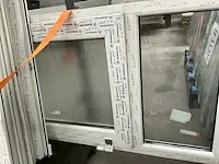 Plm. 4 diverse pvc ramen kömmerling en deur - afbeelding 5 van  7
