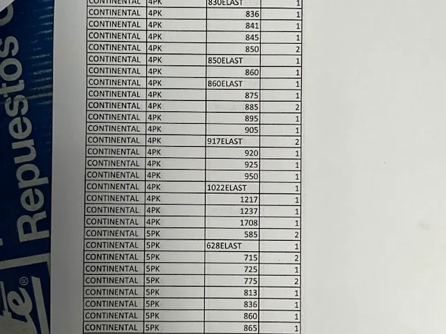 Plm 435 distributieriemen continental - afbeelding 10 van  12