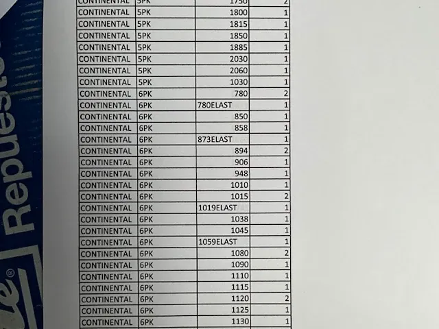 Plm 435 distributieriemen continental - afbeelding 11 van  12