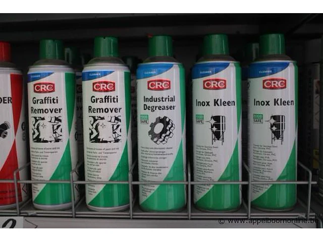 Plm 45 diverse spuitbussen wo. graffiti remover, vet - afbeelding 3 van  3