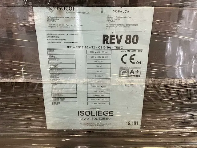 Plm 46m2 kurkisolatieplaten isocor rev 80 en 60 - afbeelding 4 van  6