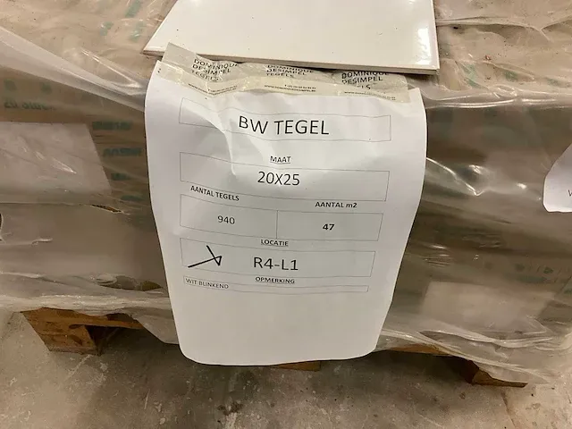 Plm 47m2 vloer/wandtegel bw tegel - afbeelding 4 van  4