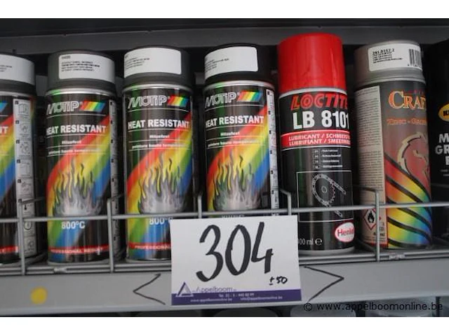 Plm 50 diverse spuitbussen wo. lak - afbeelding 1 van  3