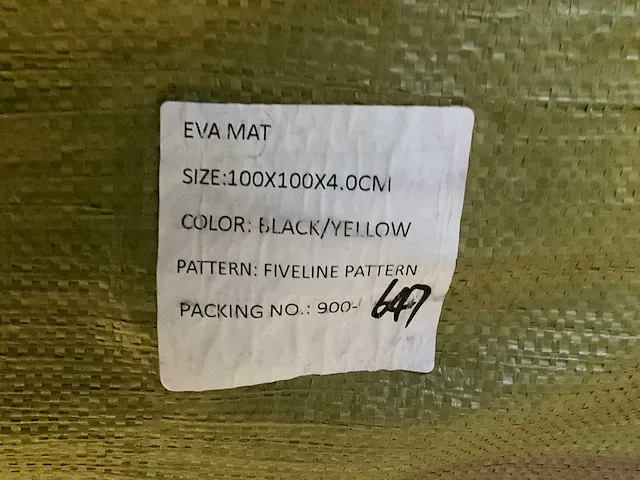 Plm 50 valmatten/landingsmatten bigairbag 100 x 100 cm. - afbeelding 12 van  12
