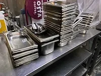 Plm 55 diverse rvs gastronormbakjes - afbeelding 2 van  8