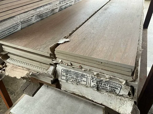 Plm 5,76 m2 porseleinen parketvloertegels/banen - afbeelding 4 van  5