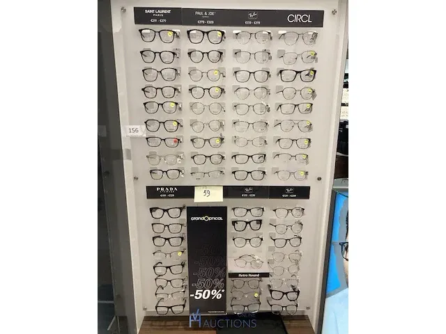 Plm 59 brillen saint lauren, rayban - afbeelding 1 van  5