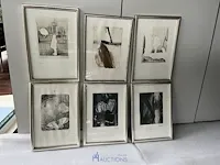 Plm 6 diverse etsen waaronder getekend g. v rooy en patricia