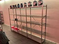 Plm. 6 lpm. metalen opbergrekken - afbeelding 2 van  7