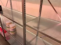 Plm. 6 lpm. metalen opbergrekken - afbeelding 4 van  7