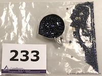 Plm 608,33ct blauwe steentjes in div cuts - afbeelding 1 van  3