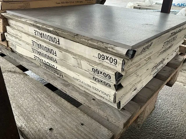 Plm 6,48 m2 porseleinen tegels fondovalle 60x60 cm - afbeelding 3 van  5