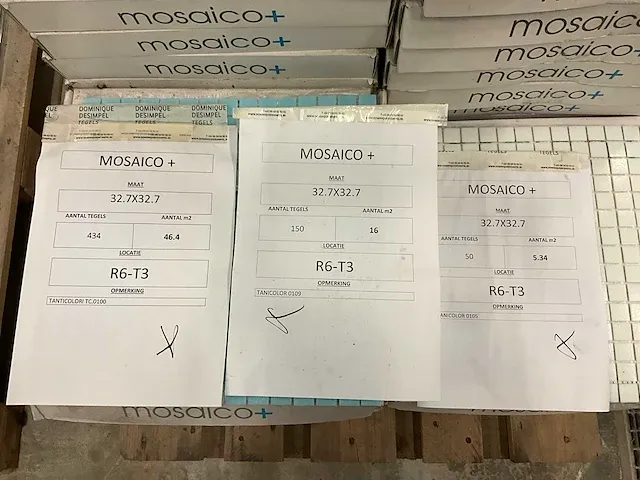 Plm 67m2 diverse wand/vloertegels mosaico+ - afbeelding 4 van  6