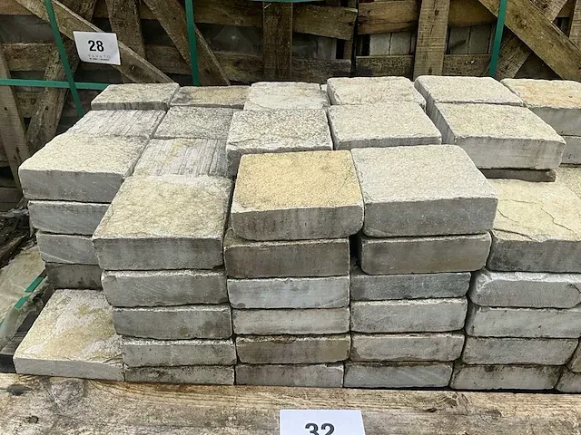 Plm 68m2 kasseien tandur yellow 14x14x5 - afbeelding 2 van  6