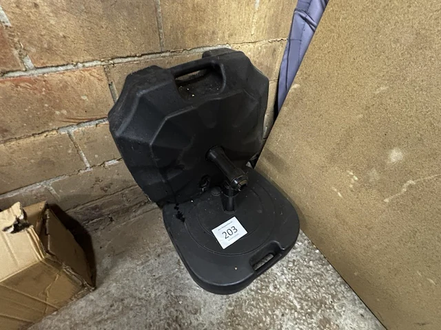 Plm 7 div. pvc parasol voeten - afbeelding 1 van  4