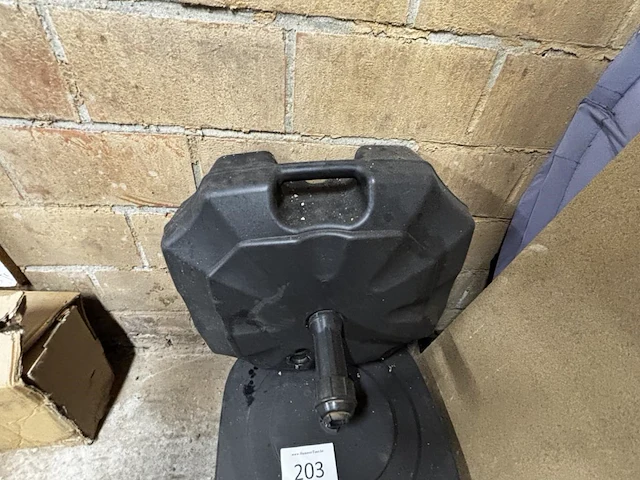 Plm 7 div. pvc parasol voeten - afbeelding 2 van  4