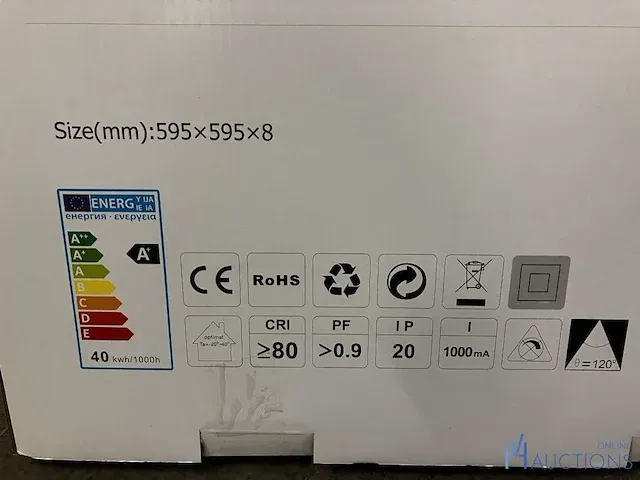 Plm 7 led-panellights aigostar - afbeelding 4 van  4