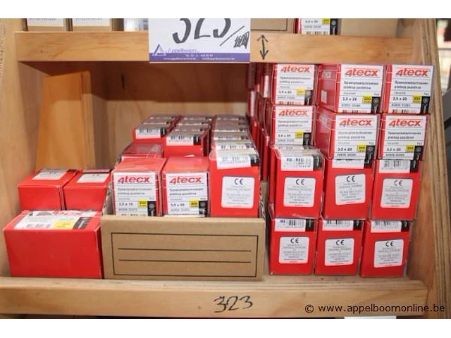 Plm 75 dozen diverse schroeven 4tecx - afbeelding 3 van  3