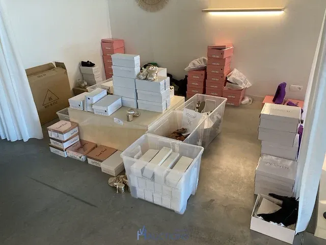 Plm 80 paar diverse damesschoenen stephan, marquiz, enz - afbeelding 1 van  22