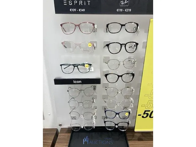 Plm 84 brillen esprit, ray-ban, michael kors - afbeelding 5 van  9