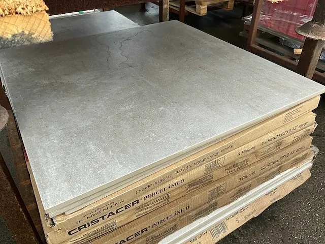 Plm 9,72 m2 porseleinen tegels cristacer 60x60 cm - afbeelding 2 van  5