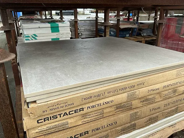 Plm 9,72 m2 porseleinen tegels cristacer 60x60 cm - afbeelding 3 van  5