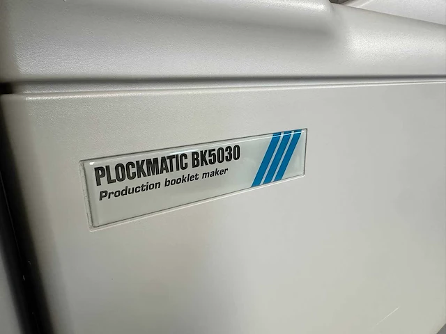 Plockmatic bk5030 - production booklet maker - afbeelding 10 van  15