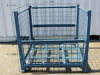 Plooibare stapelbare gittterbox 1130x1183x1090mm - afbeelding 4 van  4