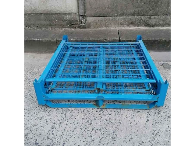 Plooibare stapelbare gittterbox 1130x1183x1090mm - afbeelding 3 van  4