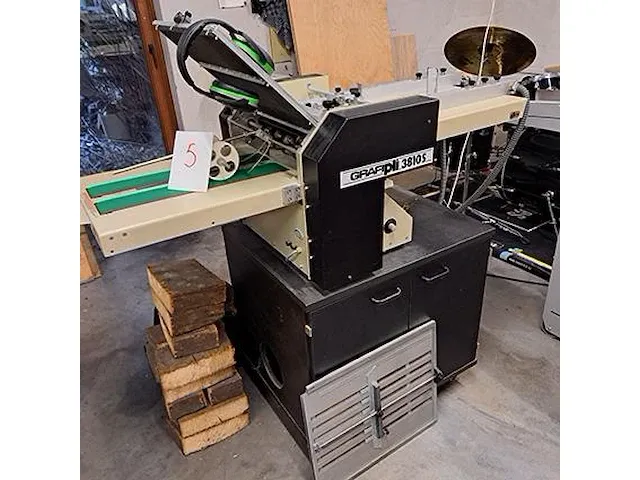 Plooimachine grafipli 3810s - afbeelding 1 van  2
