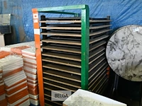 Plooitafels in transportkar - afbeelding 1 van  1